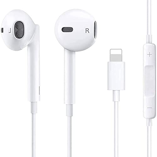 Hlshing In-Ear Kopfhörer für Phone, Kopfhörer HiFi Audio Stereo, mit Mikrofon und Lautstärkeregler, kompatibel mit Phone 14 Pro Max/13 Pro/13/12/12 Mini/SE/11/X/XS Max/XR/8/7 Plus Hlshing In-Ear Kopfhörer für Phone, Kopfhörer HiFi Audio Stereo, mit Mikrofon und Lautstärkeregler, kompatibel mit Phone 14 Pro Max/13 Pro/13/12/12 Mini/SE/11/X/XS Max/XR/8/7 Plus von Hlshing