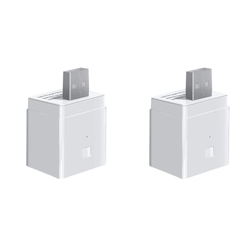 Hlxnyami 2X Tuya Smart WiFi USB-Adapter 5V 2A WiFi USB-Netzteil für Yandex Hey für Smart Home Automation Hlxnyami 2X Tuya Smart WiFi USB-Adapter 5V 2A WiFi USB-Netzteil für Yandex Hey für Smart Home Automation von Hlxnyami