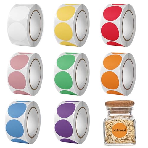 4000 Stück Klebepunkte Bunt, 25mm Punkt Aufkleber, Aufkleber Markierungspunkte, Markierungspunkte Runde, Etiketten Selbstklebend, Klebepunkte Aufkleber Rund, Etiketten Selbstklebende Adhesive Dots 4000 Stück Klebepunkte Bunt, 25mm Punkt Aufkleber, Aufkleber Markierungspunkte, Markierungspunkte Runde, Etiketten Selbstklebend, Klebepunkte Aufkleber Rund, Etiketten Selbstklebende Adhesive Dots von Hnonoxy