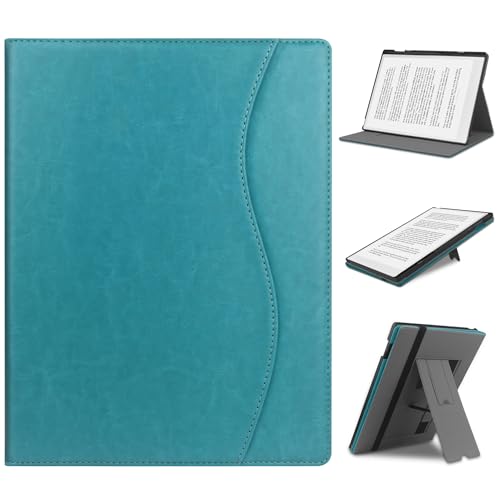 HoYiXi Hülle für 11.8 Zoll Remarkable Paper Pro (2024 veröffentlichtes)-mit stabilem Klappständer und Stifttasche Karten Slot und Handschlaufe,Remarkable Paper Pro 11.8” Case,Auto Sleep/Wake,Grün von HoYiXi