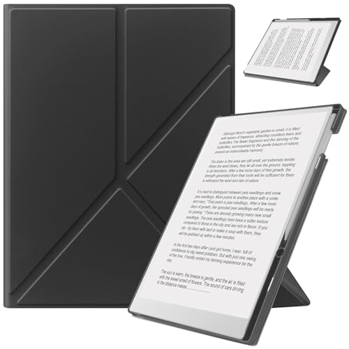 HoYiXi Hülle für Remarkable Paper Pro 11.8” (2024 veröffentlichtes)-mit stabilem Klappständer und Stifttasche,fit Remarkable Paper Tablet with 11.8” Color Display,Auto Sleep/Wake,Schwarz von HoYiXi