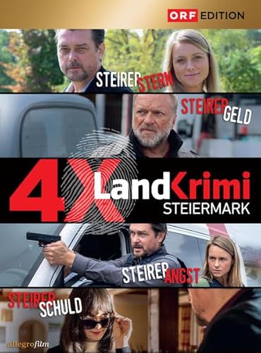 Landkrimi-Set 8: Steirerstern / Steirergeld / Steirerangst / Steirerschuld von Hoanzl Vertrieb Gmbh