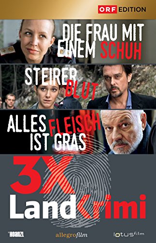 Landkrimi-Set 1: Steirerblut / Die Frau mit einem Schuh / Alles Fleisch ist Gras [3 DVDs] von Hoanzl