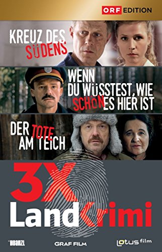 Landkrimi-Set 2: Kreuz des Südens / Wenn du wüsstest, wie schön es hier ist / Der Tote am Teich [3 DVDs] von Hoanzl