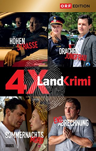 Landkrimi-Set 3: Drachenjungfrau / Höhenstrasse / Sommernachtsmord / Endabrechnung [4 DVDs] von Hoanzl