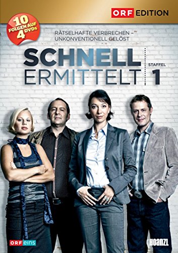 Schnell ermittelt - Gesamtbox 1. Staffel: Folge 1-10 [4 DVDs] von Hoanzl