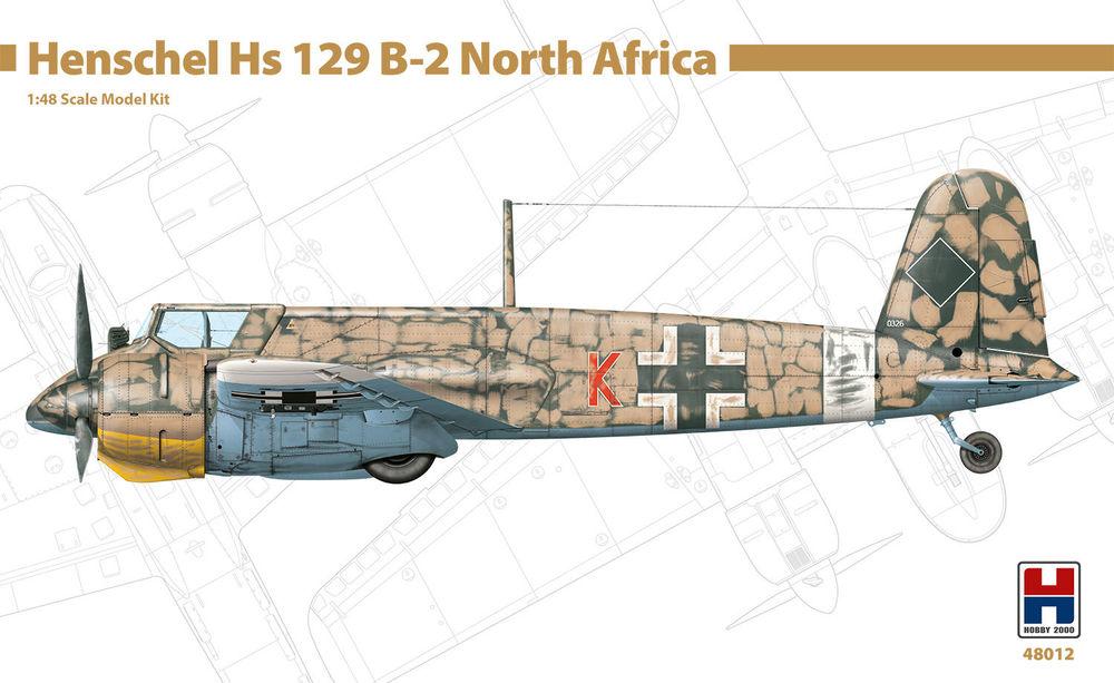 Henschel Hs 129 B-2 North Africa von Hobby 2000
