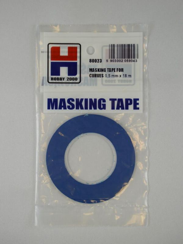 Masking Tape For Curves 0,5 mm x 18 m von Hobby 2000
