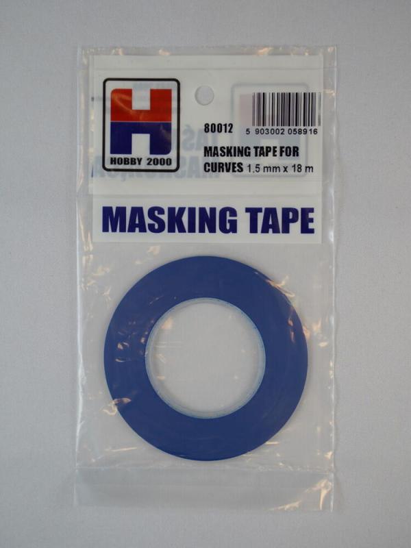 Masking Tape For Curves 1,5 mm x 18 m von Hobby 2000