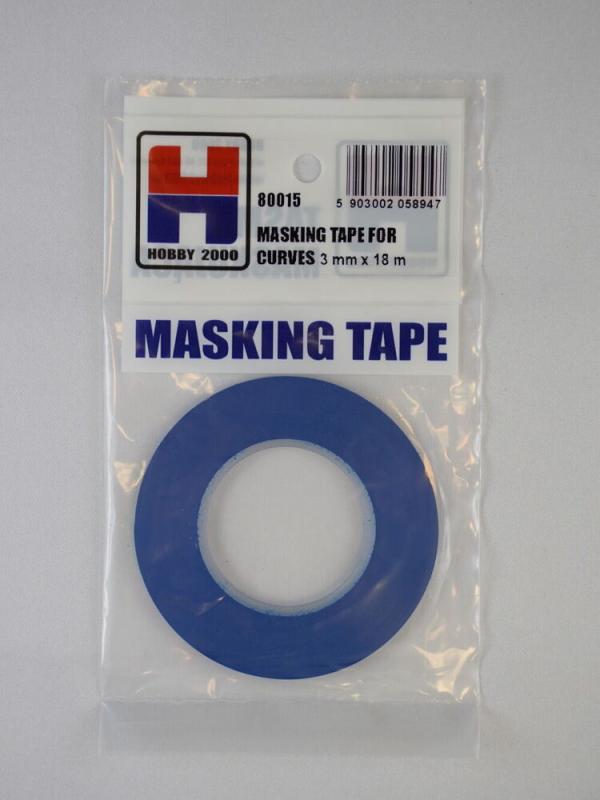 Masking Tape For Curves 3 mm x 18 m von Hobby 2000