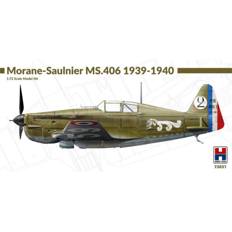 Morane-Saulnier MS.406 1939-40 von Hobby 2000