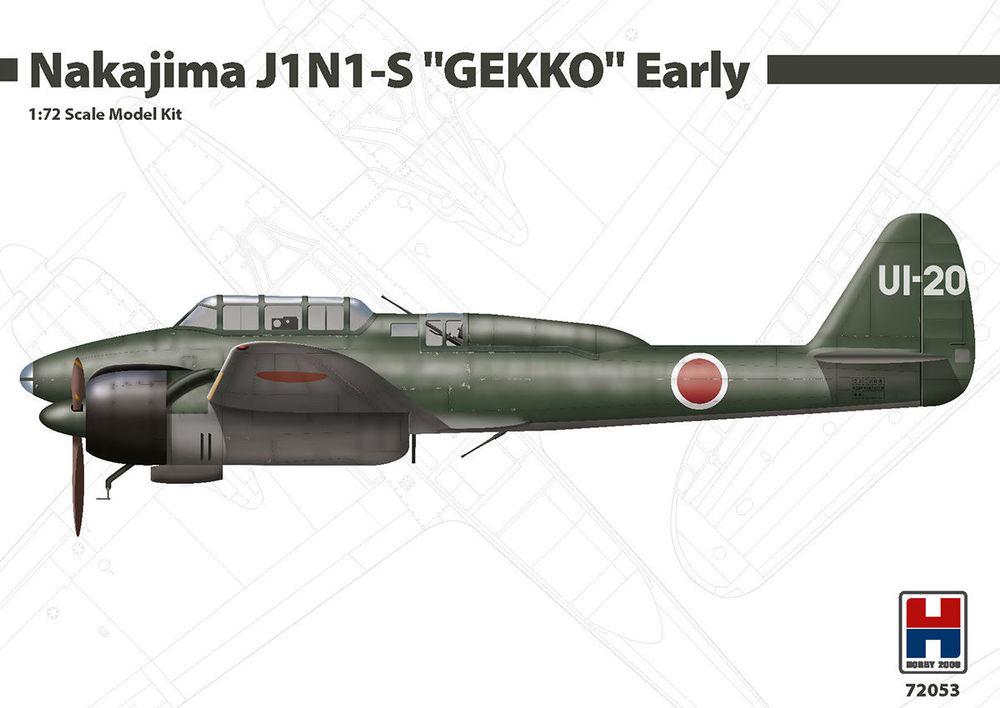 Nakajima J1N1-S GEKKO Early von Hobby 2000