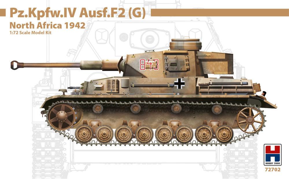 Pz.Kpfw.IV Ausf.F2 (G) North Africa 1942 von Hobby 2000