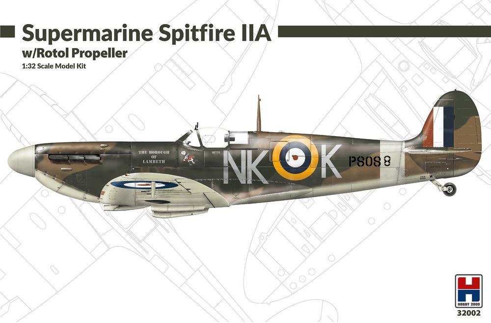 Supermarine Spitfire IIA w/Rotol Propeller von Hobby 2000
