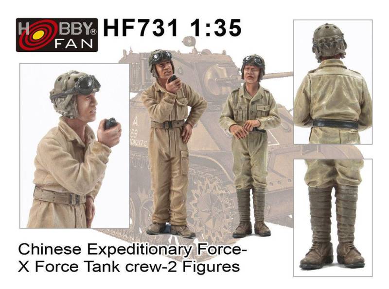 Chinese Expeditionary Force-XForce Tank Crew-2 Figures von Hobby Fan