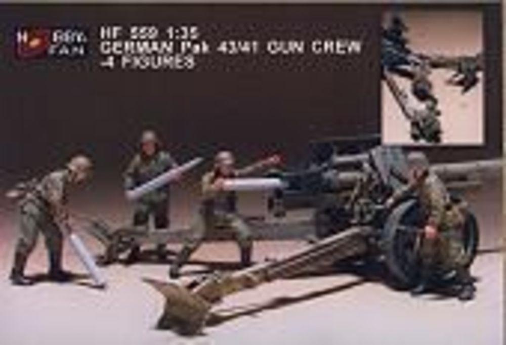 German Pak 43/41 Gun Crew- 4 Figures von Hobby Fan