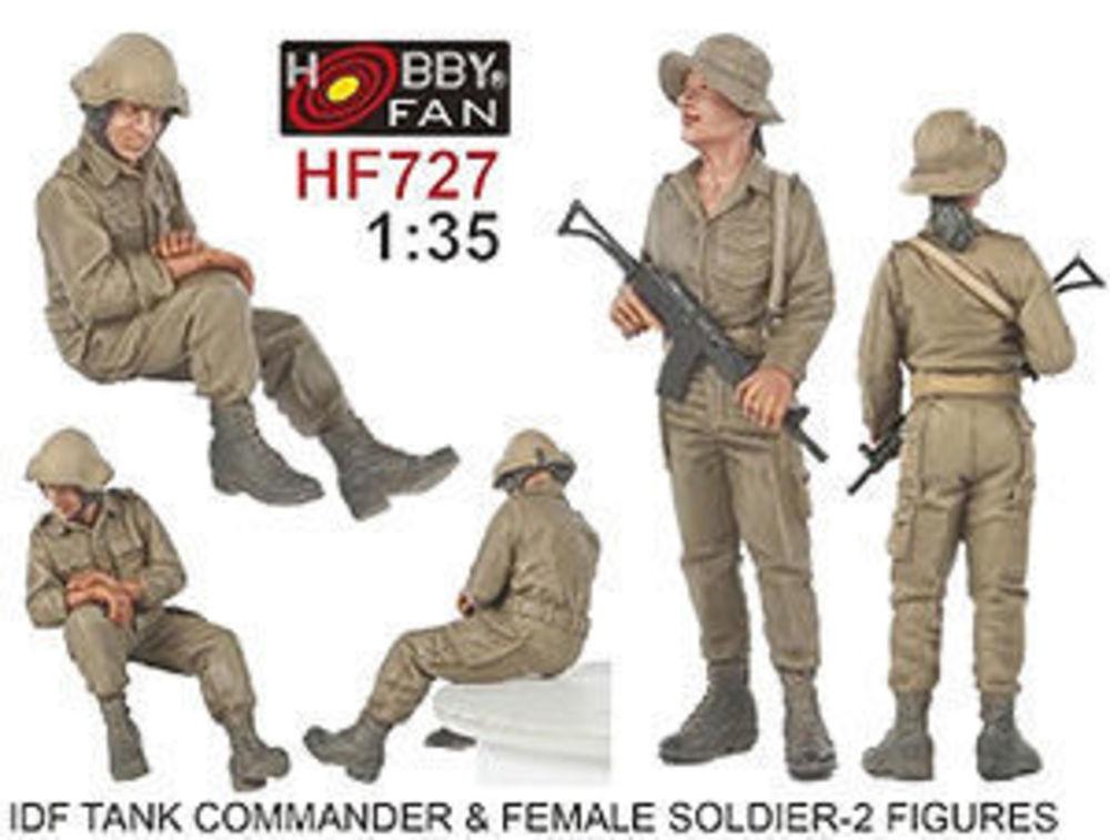 IDF Tank Commander & Female soldier - 2 Figuren von Hobby Fan