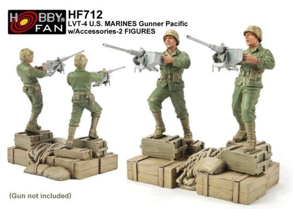 LVT-4 US Marines Gunner Pacific - 2 Figuren von Hobby Fan