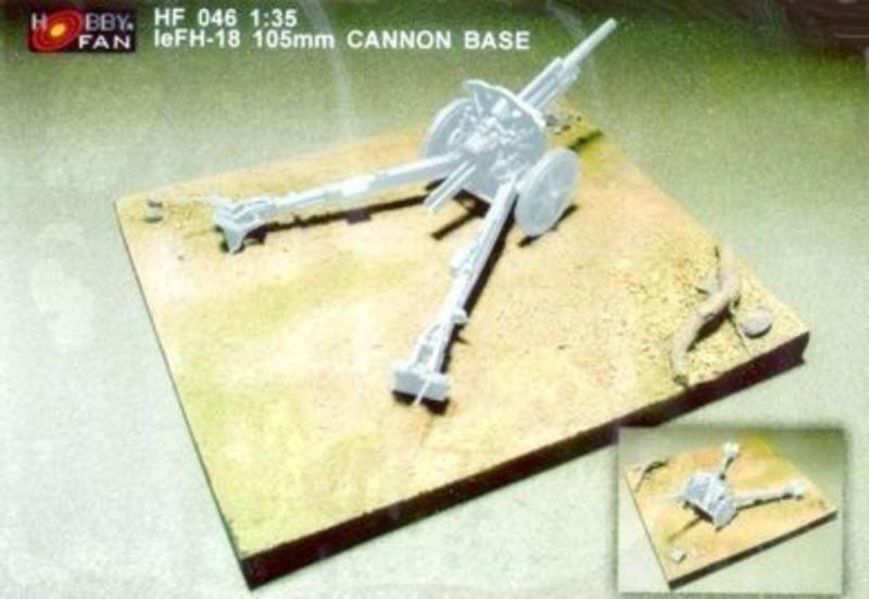LeFH-18 105mm Cannon Base von Hobby Fan