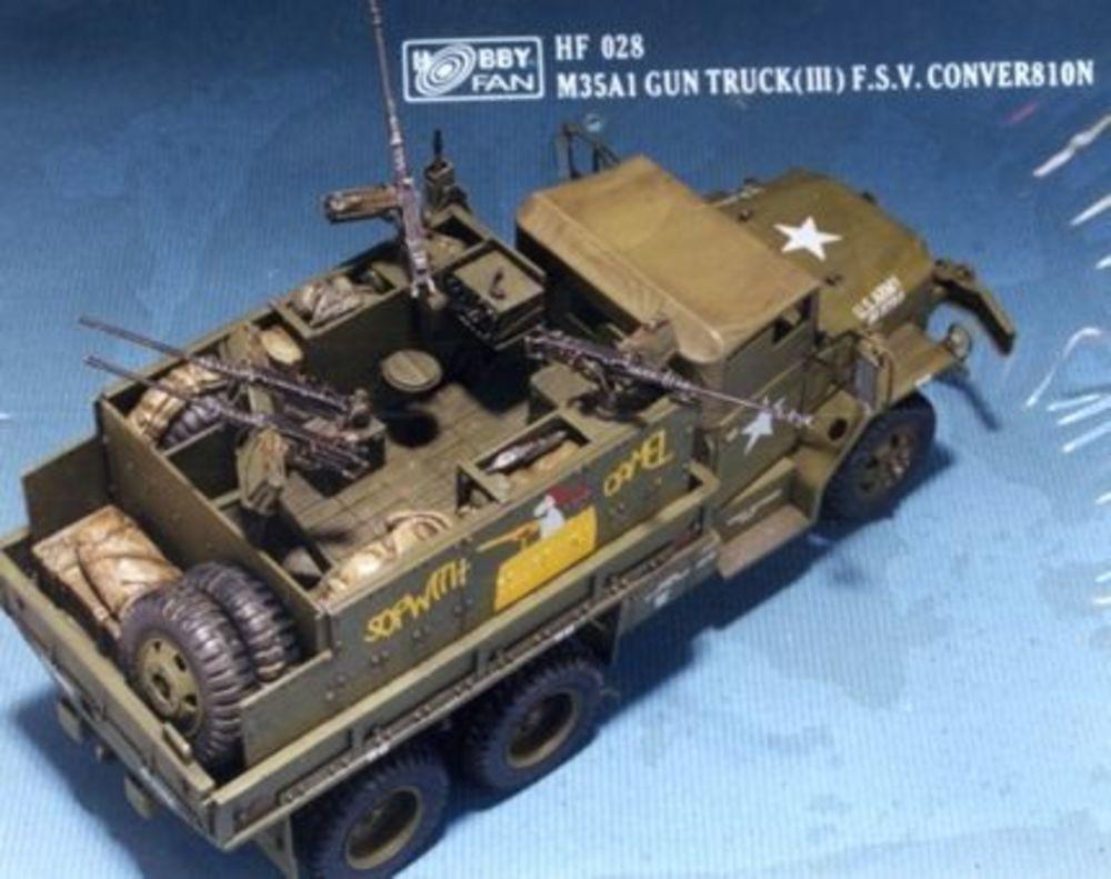 M35A1 Gun Truck (III) F.S.V. Conversion von Hobby Fan