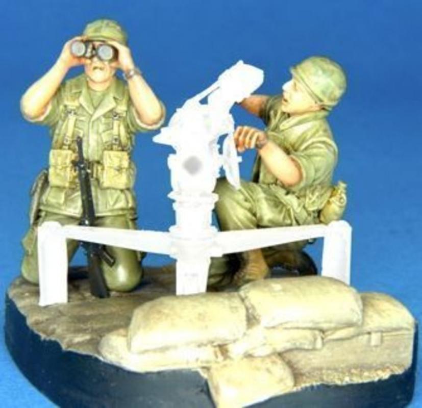 U.S. Army 105mm gun crew Vietnam war von Hobby Fan