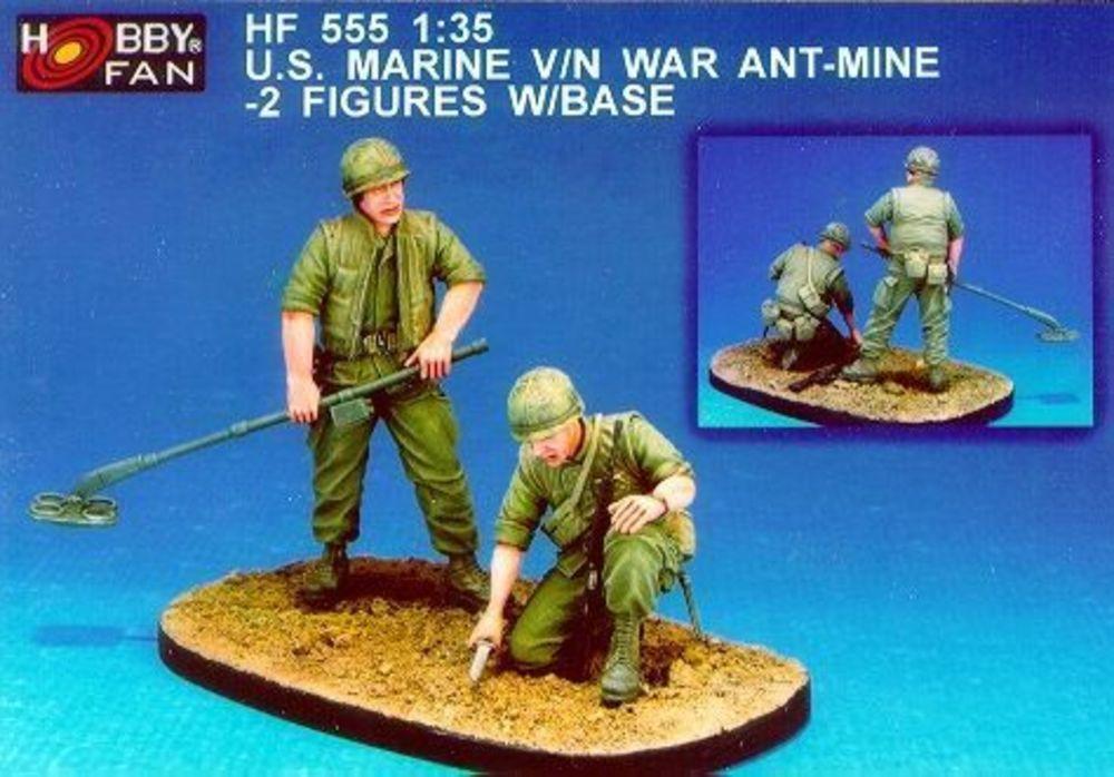 U.S. Marine V/N War Ant-Mine-2Fig.w/Base von Hobby Fan