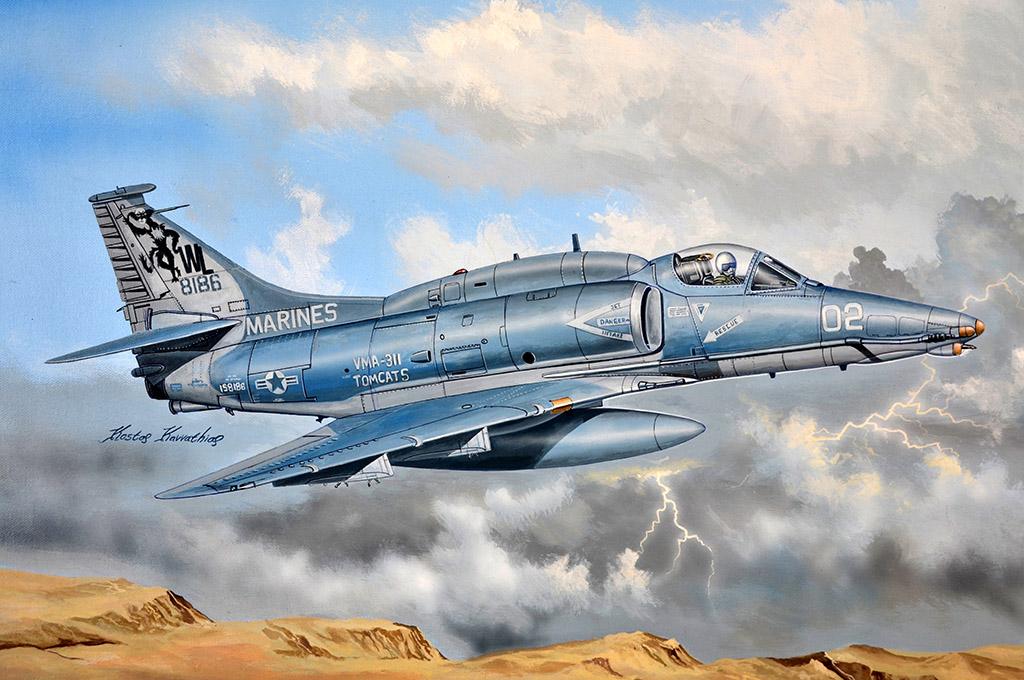 A-4M Sky Hawk von HobbyBoss