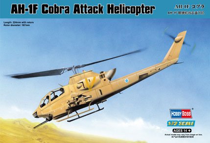 AH-1F Cobra Attack Helicopter von HobbyBoss