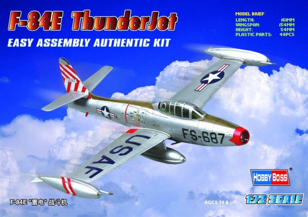 American F-84E ´Thunderjet´ von HobbyBoss