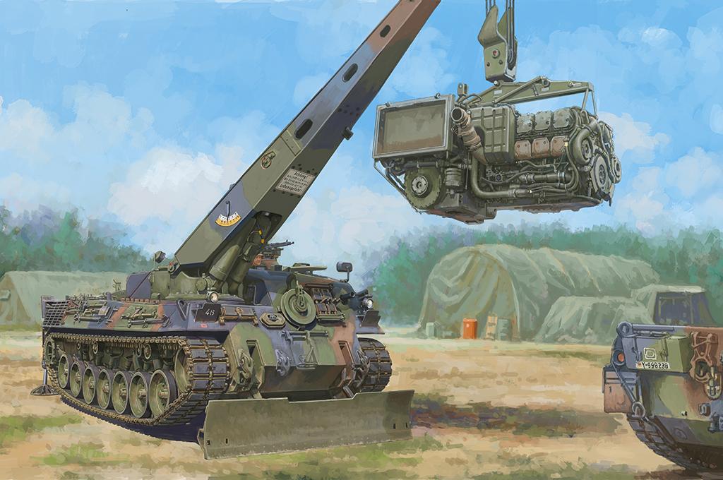 Bergepanzer BPz2A2 - Buffalo ARV Bergepanzer BPz2A2 - Buffalo ARV von HobbyBoss