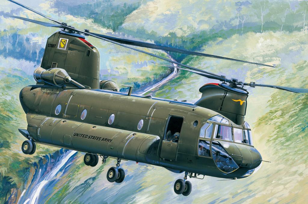 CH-47A Chinook von HobbyBoss