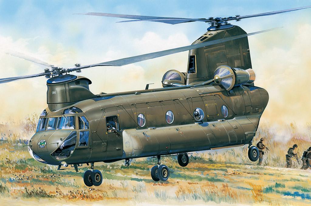 CH-47D Chinook von HobbyBoss