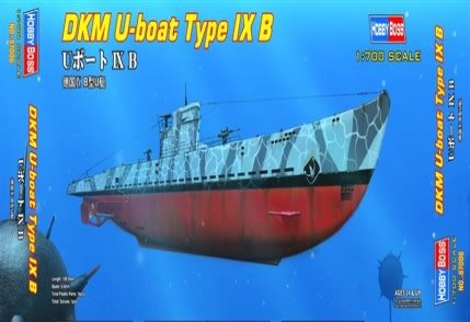 DKM U-boat Type IX B von HobbyBoss