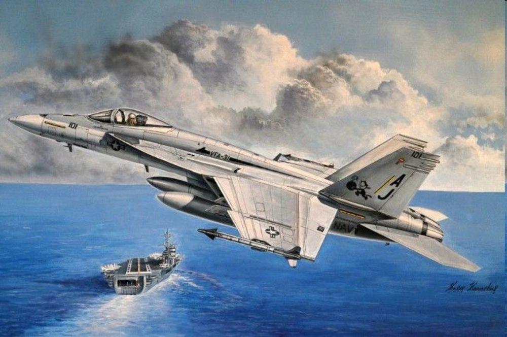F/A-18E Super Hornet F/A-18E Super Hornet von HobbyBoss