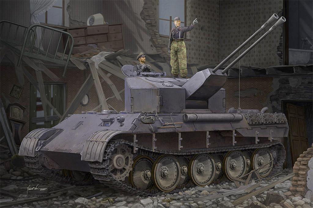 German Flakpanzer V Ausf.A German Flakpanzer V Ausf.A von HobbyBoss