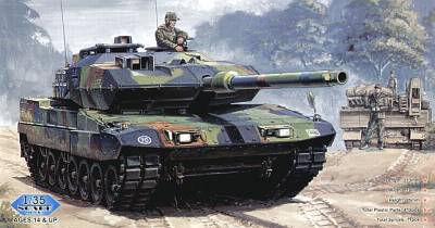 German  Leopard  2  A6EX  tank von HobbyBoss