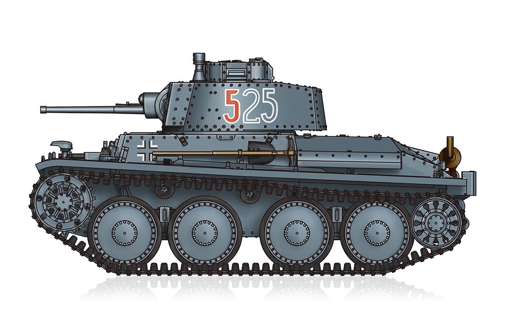 German PzKpfw 38(t) Ausf.E/F von HobbyBoss