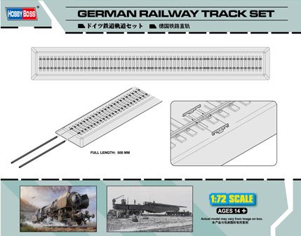 German Railway Track set von HobbyBoss