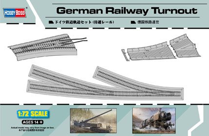 German Railway Turnout von HobbyBoss