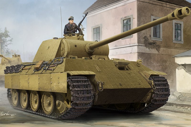 German Sd.Kfz.171 PzKpfw Ausf A German Sd.Kfz.171 PzKpfw Ausf A von HobbyBoss