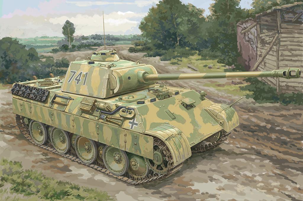 German Sd.Kfz.171 PzKpfw Ausf A von HobbyBoss