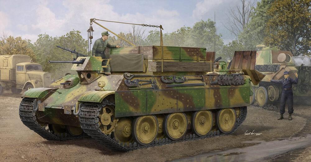 German Sd.Kfz.179 Bergepanther Ausf.G Late Version German Sd.Kfz.179 Bergepanther Ausf.G Late Version von HobbyBoss