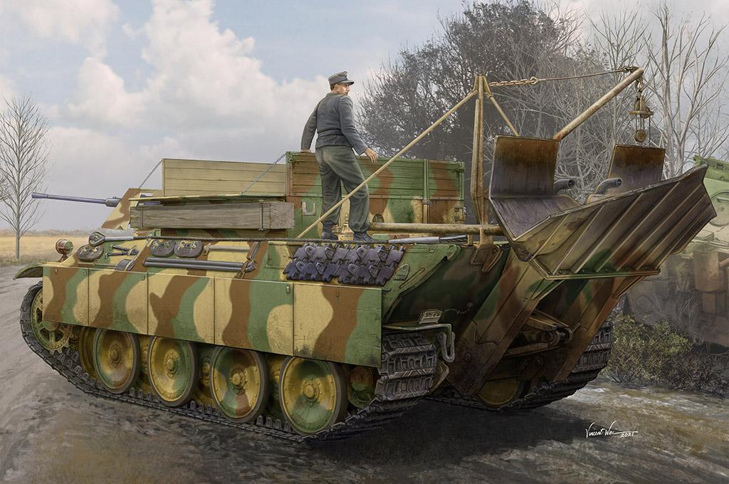 German Sd.Kfz.179 Bergepanther Ausf.G German Sd.Kfz.179 Bergepanther Ausf.G von HobbyBoss
