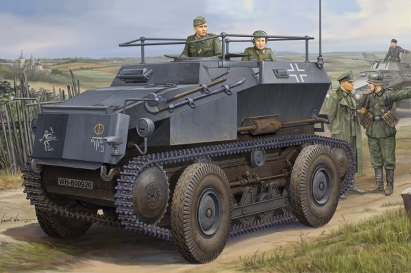 German Sd.Kfz.254 Tracked Armoured car von HobbyBoss