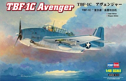 Grumman TBF-1C Avenger von HobbyBoss
