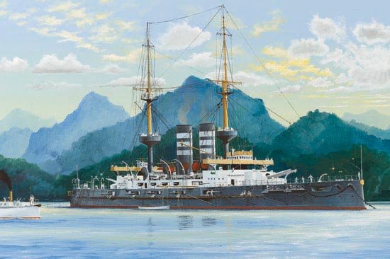 Japanese Battleship Mikasa 1902 von HobbyBoss