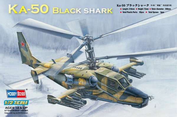 Ka-50  Black shark  Attack Helicopter von HobbyBoss