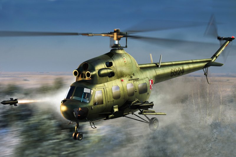 Mil mi-2URP Hoplite antitank variant Mil mi-2URP Hoplite antitank variant von HobbyBoss