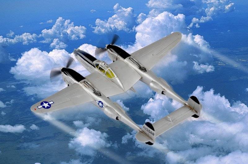P-38L-5-L0 Lightning von HobbyBoss