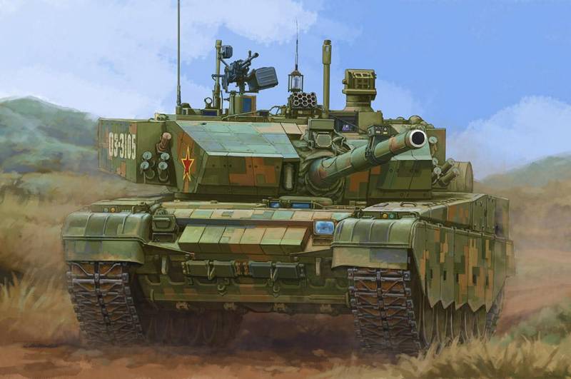 PLA ZTZ-99A MBT von HobbyBoss